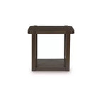 Tavolino Rettangolare Breckington di Signature Design by Ashley con Ripiano Portaoggetti, Marrone Scuro