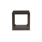 Tavolino Rettangolare Breckington di Signature Design by Ashley con Ripiano Portaoggetti, Marrone Scuro