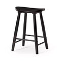 Maven Lane Luna Backless Wooden Kitchen Counter Stool 26