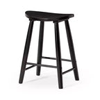 Maven Lane Luna Backless Wooden Kitchen Counter Stool 26