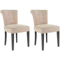 Sinclair 21 H Dining Chair With Nail Head Trim (Set of 2) - MCR4704 - Safavieh Couture