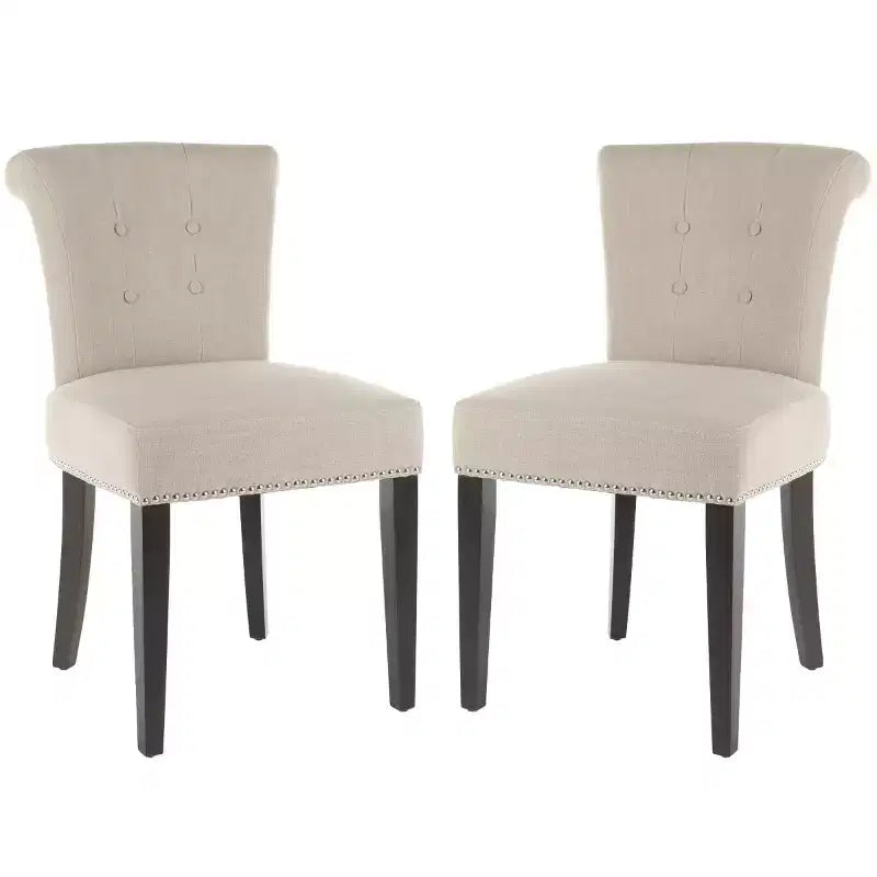 Sinclair 21 H Sedia da pranzo con borchie (set da 2) - MCR4704 - Safavieh Couture