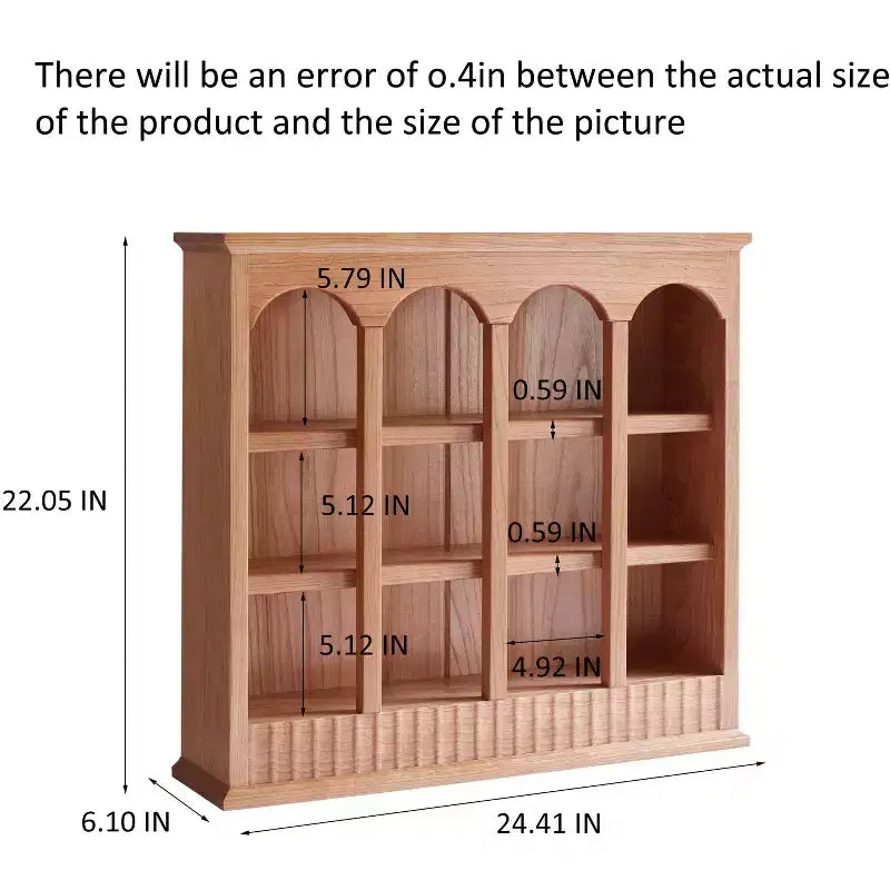 Christopher Knight Home Raglan Scaffale porta tazze in legno massello 22H x 24W