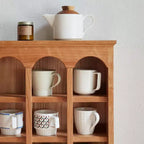 Christopher Knight Home Raglan Scaffale porta tazze in legno massello 22H x 24W