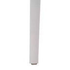 Flash Furniture Bridgeport Set di 4 sedie impilabili da interni-esterni per patio con schienale a doghe, sedia commerciale in resina per tutte le stagioni