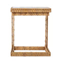 Ismaya Water Hyacinth Nesting C-Tables - 2pc Set - Natural - SEI