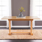 Tavolo Consolle/Pranzo Pieghevole Edenderry Farmhouse - Beige - SEI