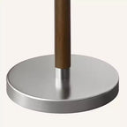 Appendiabiti da terra Bekrvio con base in marmo pesante, albero appendiabiti in metallo extra-stabile con 8/9 ganci in legno massiccio per vestiti, cappelli e borse