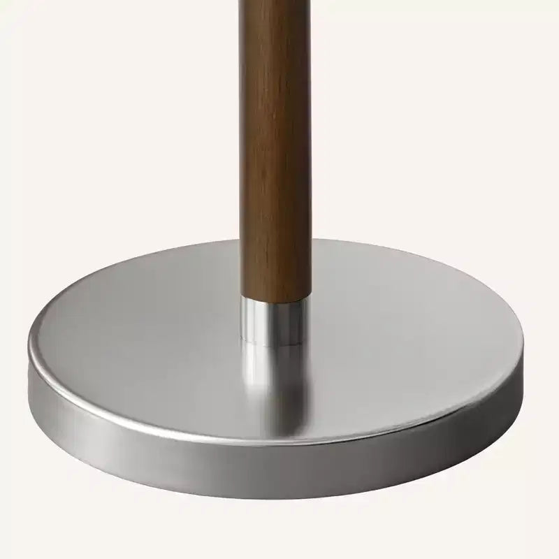 Appendiabiti da terra Bekrvio con base in marmo pesante, albero appendiabiti in metallo extra-stabile con 8/9 ganci in legno massiccio per vestiti, cappelli e borse
