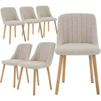 COZONY Modern Dining Room Kitchen Chairs, Upholstered Fabric Side Chairs for Living Room