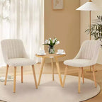 COZONY Sedie Moderne per Sala da Pranzo Cucina, Sedie Laterali in Tessuto Imbottito per Soggiorno