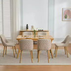 COZONY Sedie Moderne per Sala da Pranzo Cucina, Sedie Laterali in Tessuto Imbottito per Soggiorno