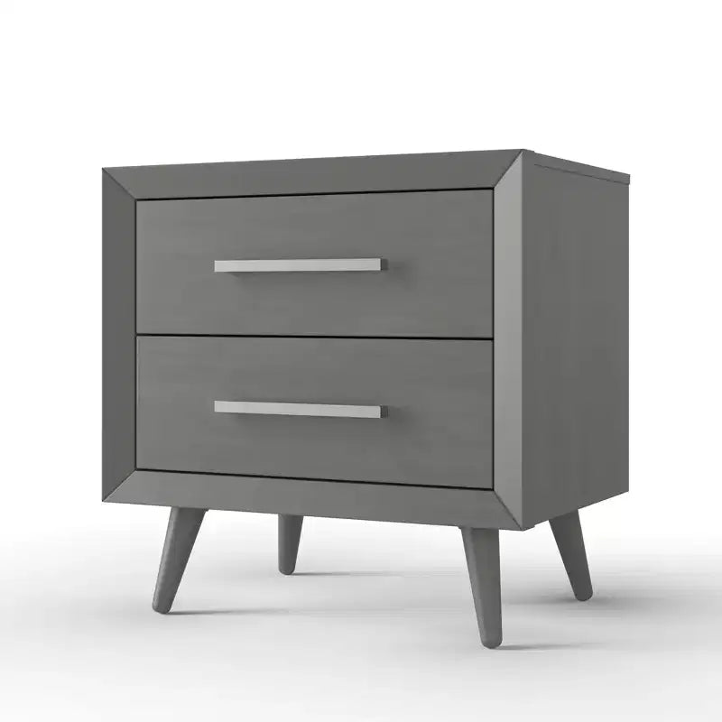 Comodino Child Craft Cranbrook a 2 cassetti per cameretta o stanza da letto, cassetti grandi, realizzato in robusto legno di pino, finitura atossica e sicura per i bambini