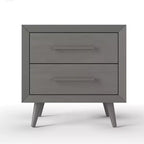 Comodino Child Craft Cranbrook a 2 cassetti per cameretta o stanza da letto, cassetti grandi, realizzato in robusto legno di pino, finitura atossica e sicura per i bambini
