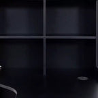 Scrivania angolare a L TUYOHW, Scrivania per computer con libreria e scaffali, Scrivania da studio 2 in 1 con cassetti, armadietti, Scrivania moderna per ufficio, studio