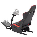 Supporto per Volante da Corsa, Postazione di Guida Simulatore Pieghevole per g923/g920/g29, Supporto per Volante e Angolo Pedali Regolabili, Postazione di Guida Sim Racing
