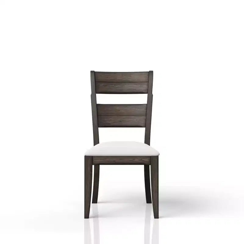 Sedia GDFStudio Sheng moderna in legno con seduta imbottita