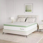 Materasso Novilla 12 pollici, a rigidità media, ibrido in memory foam/molle insacchettate, in scatola, con isolamento del movimento