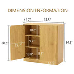 Mobile Credenza Ondulato, Design Curvo Moderno, Mobile Contenitore a Due Ante, per Cucina/Camera da Letto/Soggiorno