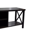 AndMakers Mobile TV in Legno da 58,27 pollici con 4 Ripiani Contenitori Adatto a TV fino a 65 pollici