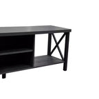 AndMakers Mobile TV in Legno da 58,27 pollici con 4 Ripiani Contenitori Adatto a TV fino a 65 pollici