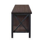 AndMakers Mobile TV in Legno da 58,27 pollici con 4 Ripiani Contenitori Adatto a TV fino a 65 pollici