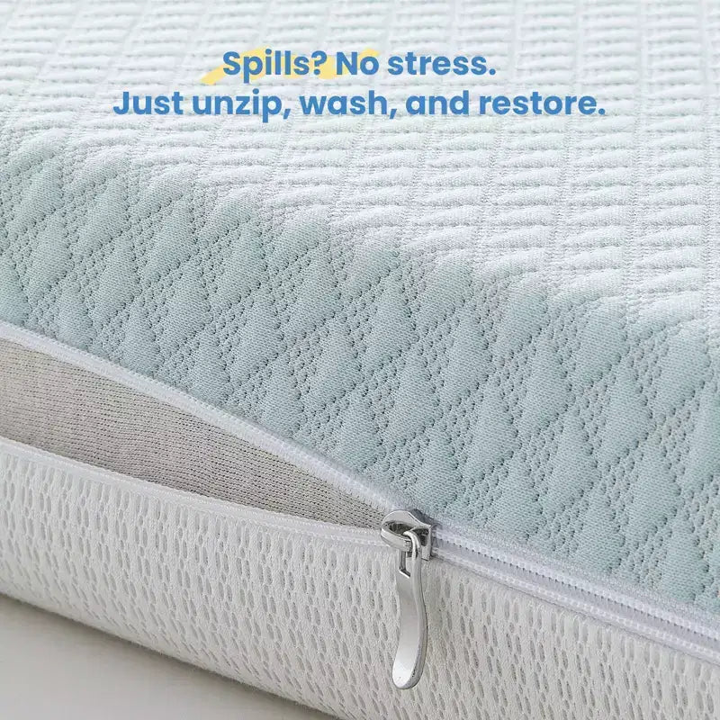 BaybyNest Mini Materasso per culla 38x24x4, Copertura in Lyocell traspirante lavabile, Materasso per box e Gel Memory Foam comfort, Adatto per culle mini e portatili