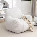 Poltrona a Sacco con Imbottitura, Divano a Sacco con Morbida Imbottitura Trapuntata, Divano Soffice e Comodo, Comode e Accoglienti Poltrone a Sacco con Memory Foam per Dormitorio