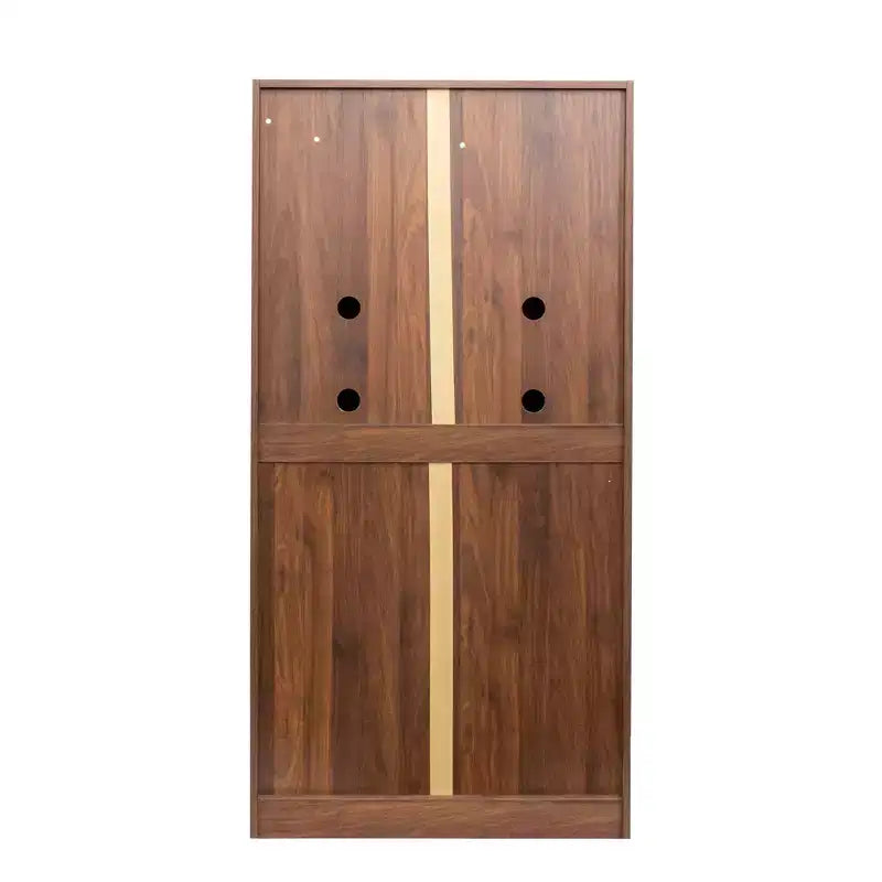 Mobile da Cucina Dispensa da 160 cm con Ante e Ripiani, Armadio Contenitore Indipendente per Sala da Pranzo, Credenza