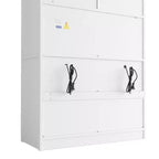 Whisen Dispensa da Cucina Autoportante Alta 203 cm, Credenze, Armadio Contenitore Grande