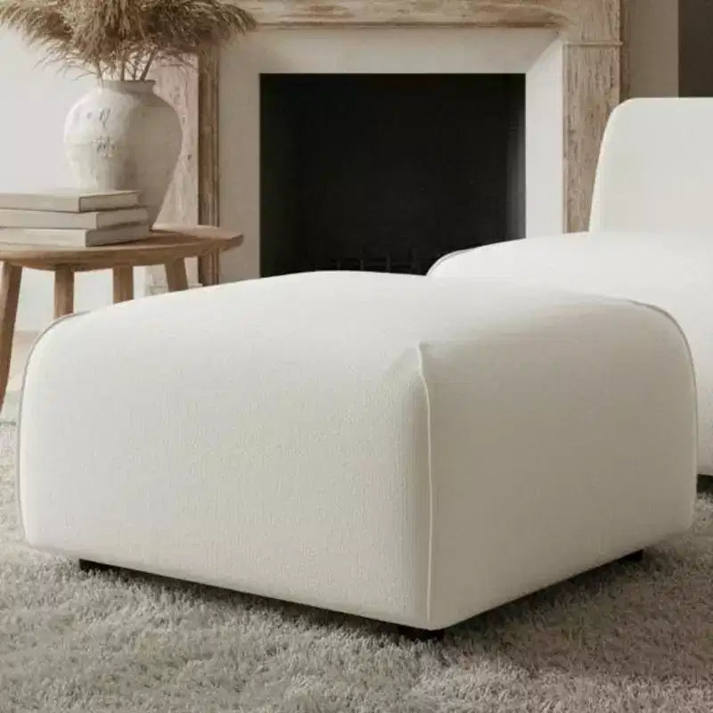 Christopher Knight Home Philomena Pouf quadrato moderno imbottito