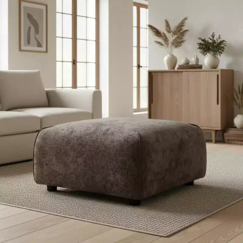 Christopher Knight Home Philomena Pouf quadrato moderno imbottito