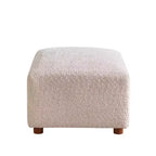 Divano sezionale moderno in boucle a 5 posti con pouf Christopher Knight Home Floria 126''