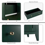 Cassettiera alta in legno a 5 cassetti, cassetti moderni e profondi con pomelli in metallo, mobile contenitore versatile per camera da letto, ingresso, corridoio