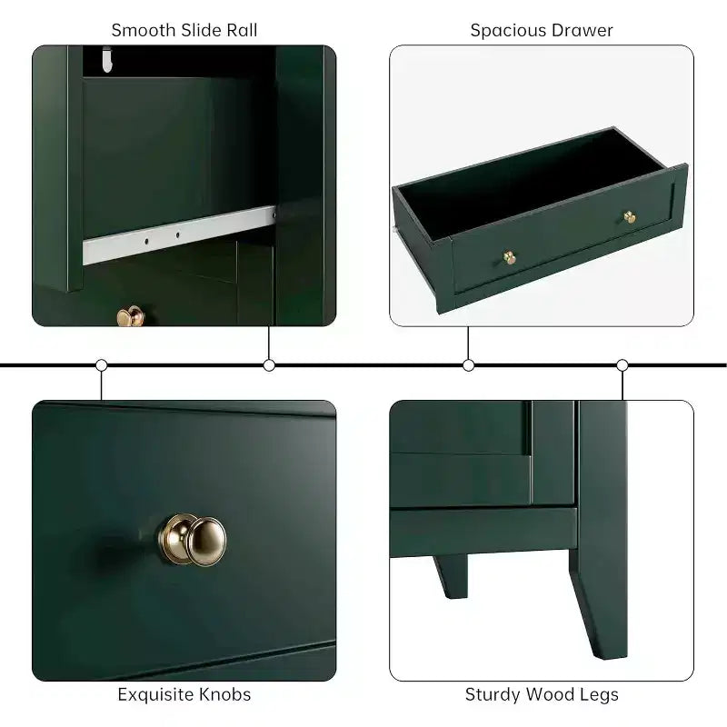 Cassettiera alta in legno a 5 cassetti, cassetti moderni e profondi con pomelli in metallo, mobile contenitore versatile per camera da letto, ingresso, corridoio