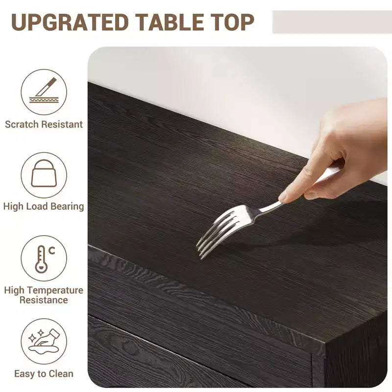 CuisinSmart Mobile Dispensa con Stazione di Ricarica, Armadio da Cucina da 180 cm con Ante in Vetro, Mobile Contenitore Alto da Cucina con Alzata