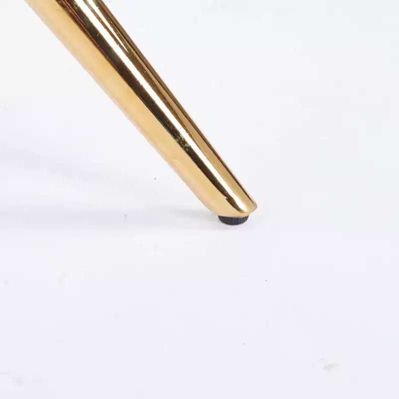 Tavolo da Pranzo con Gambe in Metallo Cromato e Piano in Vetro Temperato, Design Moderno Salvaspazio per Cucina o Soggiorno