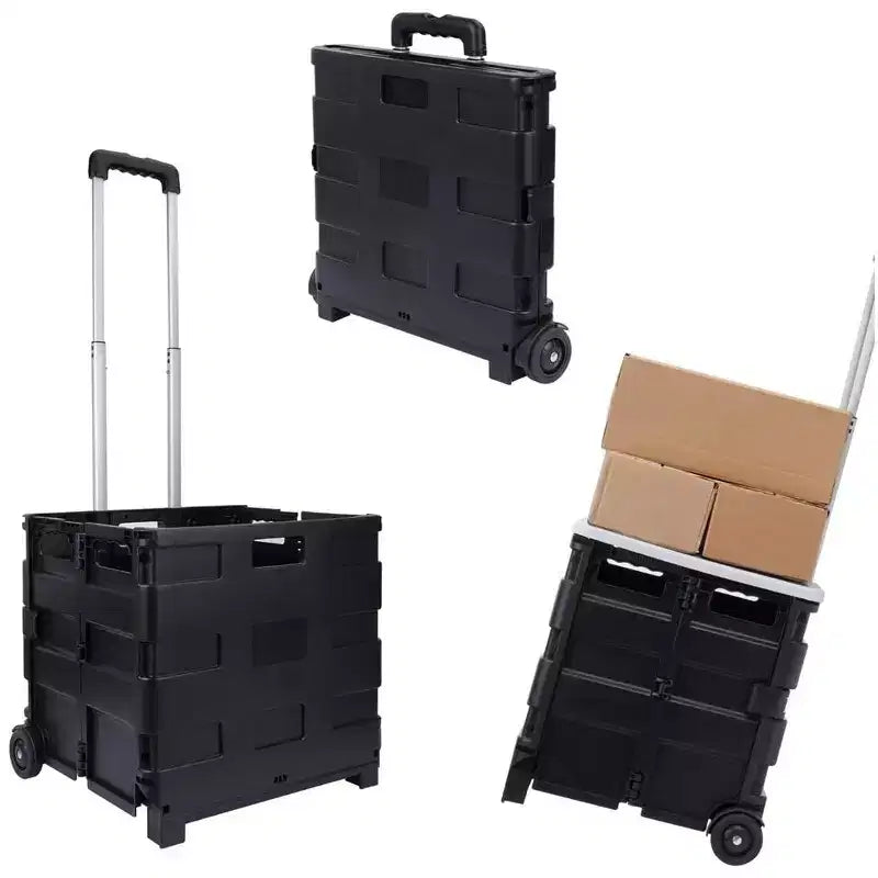 Carrello da Ufficio Elevon Carrello Mobile Cesto Contenitore con Ruote e Maniglia