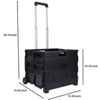 Carrello da Ufficio Elevon Carrello Mobile Cesto Contenitore con Ruote e Maniglia