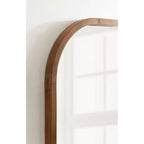 Specchio ad arco con cornice in legno Kate and Laurel Winn