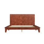 Struttura letto moderna Luxystar Queen Size con testiera