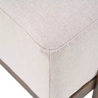 Christopher Knight Home Panca imbottita Blinny 54.75W con gambe in legno di gomma