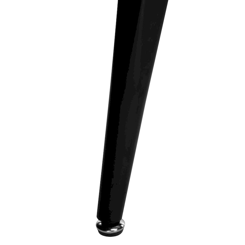 Consolle con ripiano in legno marrone/nero, stile metà secolo, 1 persona