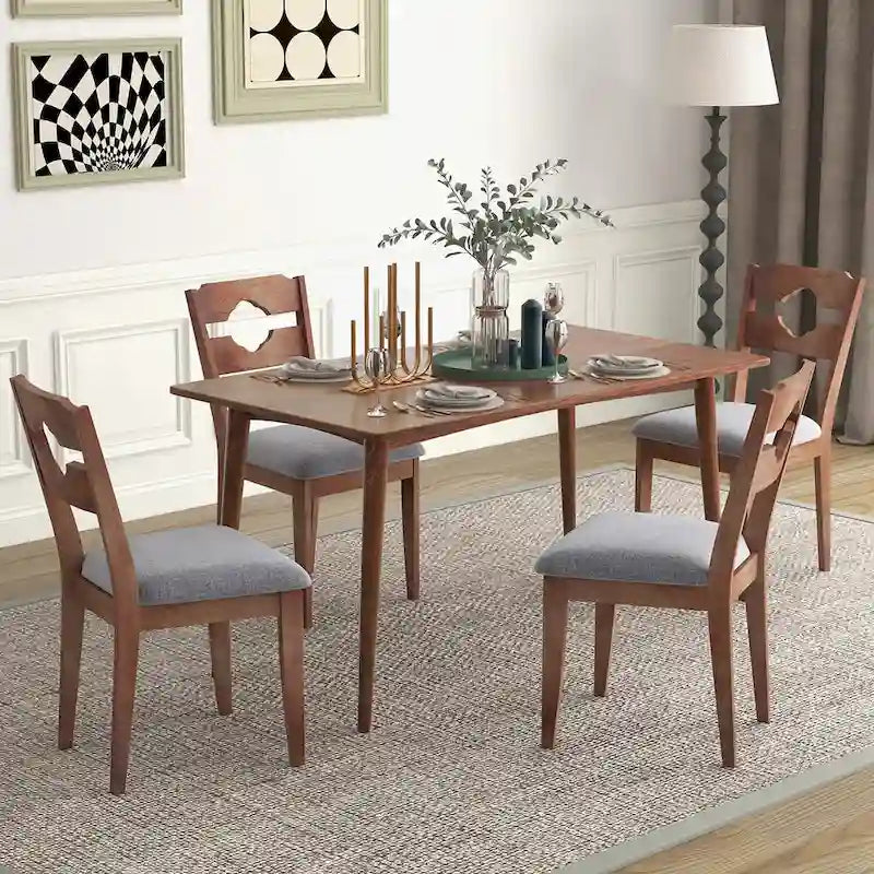 Set di 4 sedie da pranzo
