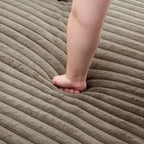 Chaise longue imbottita in peluche