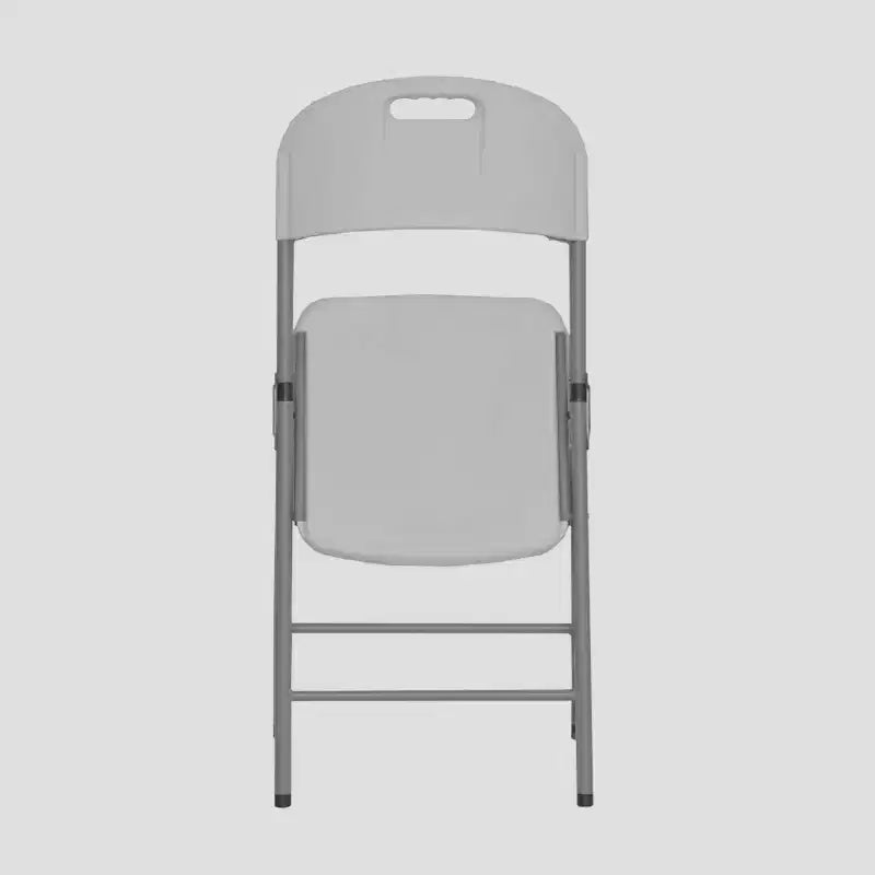 Sedie Pieghevoli Techni Home, Confezione da 4, Bianco Granito