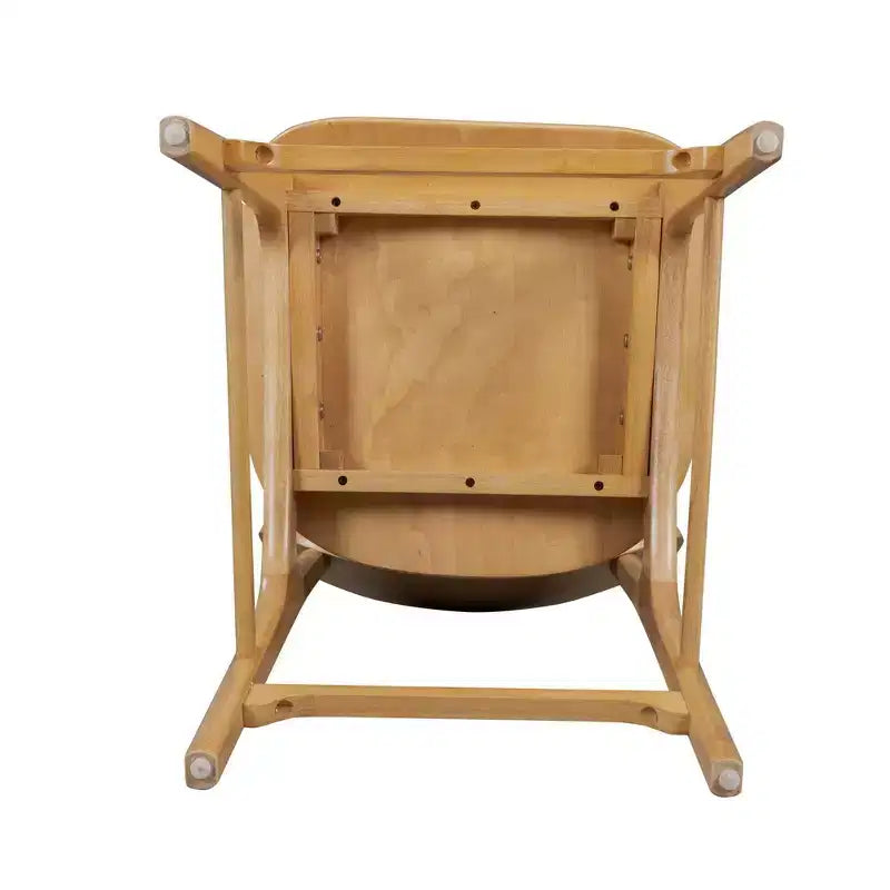 Sgabello da bar Boraam Solvang in legno, altezza da bancone, colore naturale