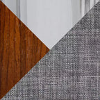 Set di 2 sgabelli da bar vintage moderni ad altezza bancone: girevoli, poggiapiedi, rivestiti in schiuma - LumiSource