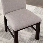 24/7 Shop At Home: Sedie da pranzo imbottite con cuscino in schiuma e struttura in legno, set da 2