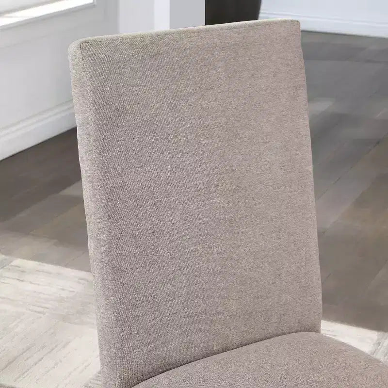 24/7 Shop At Home: Sedie da pranzo imbottite con cuscino in schiuma e struttura in legno, set da 2